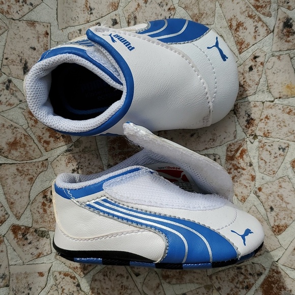 PUMA Lil'wrap Crib Baby Booties, Faux Leather - Picture 2 of 11